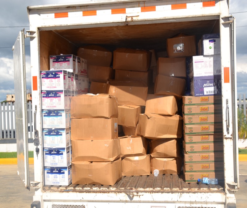 CONAPE entrega alimentos, bebidas, y suplementos a Asilos y Hogares Diurnos del pais.