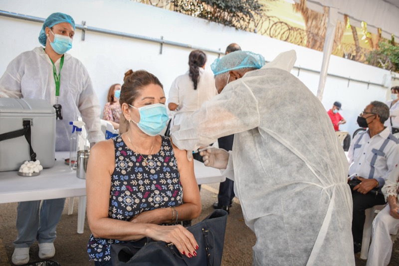 Aplicación de 2da. Dosis de vacunas contra la Covid-19