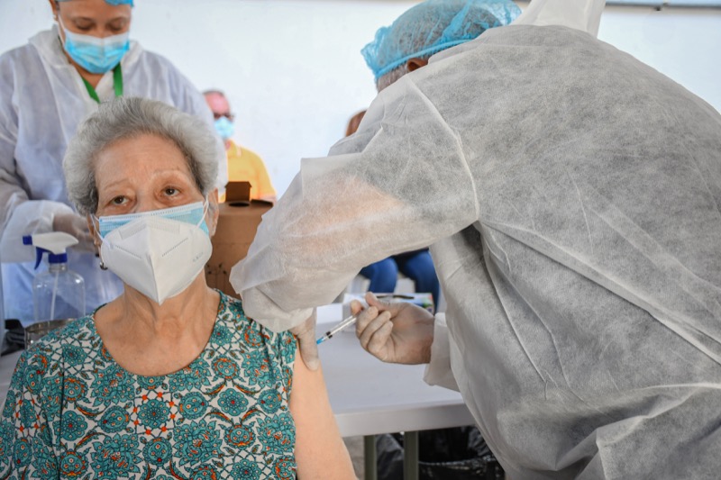 Aplicación de 2da. Dosis de vacunas contra la Covid-19