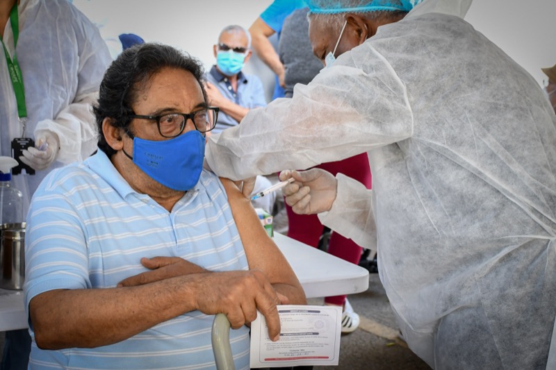 Aplicación de 2da. Dosis de vacunas contra la Covid-19