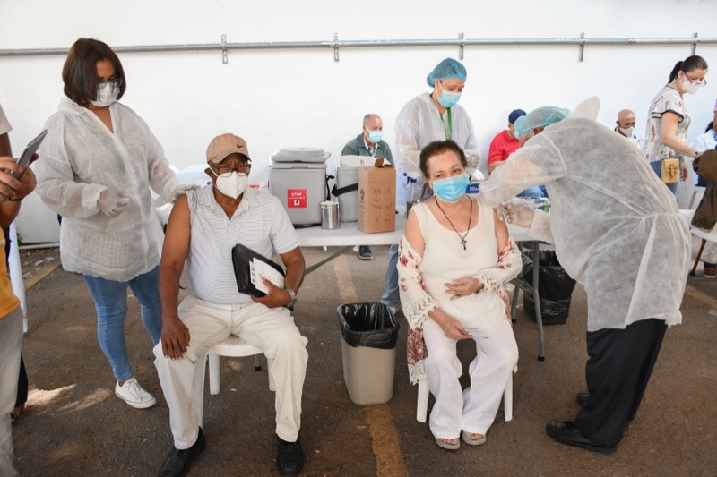 Aplicación de 2da. Dosis de vacunas contra la Covid-19