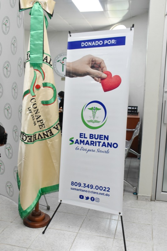 CONAPE recibe donación de la Fundación el Buen Samaritano