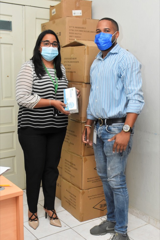 CONAPE, recibe 10 mil unidades de mascarillas donadas por la Primera Dama Raquel Arbaje