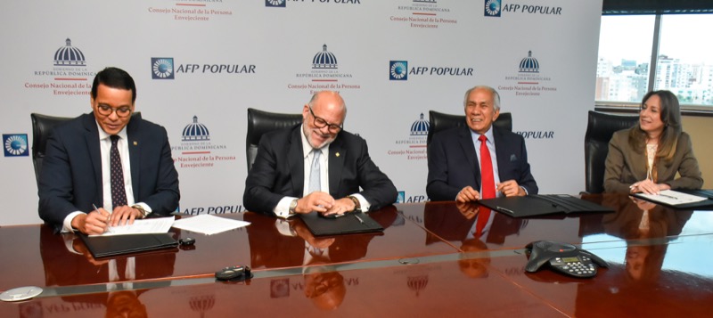 CONAPE suscribe acuerdo con AFP Popular