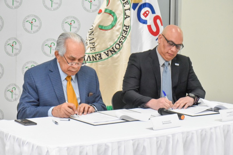 El CONAPE firma convenio de colaboración con el Centro Nacional de Ciberseguridad