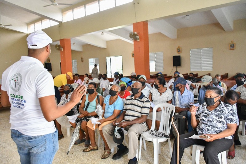 CONAPE realiza Jornada de Inclusión Social en Monte Plata