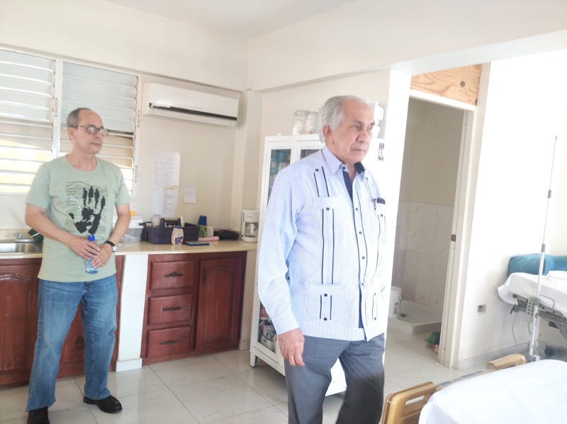 Director Ejecutivo de CONAPE visita el Asilo para Ancianos Divina Providencia en La Altagracia