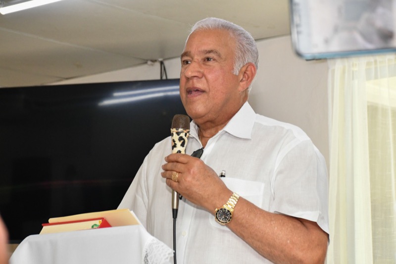 Director Ejecutivo de CONAPE visita al Hogar de Ancianos Desvalidos La Santisima Trinidad en Moca