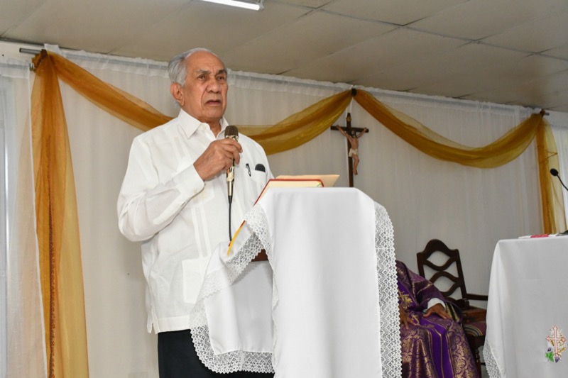 Director Ejecutivo de CONAPE visita al Hogar de Ancianos Desvalidos La Santisima Trinidad en Moca