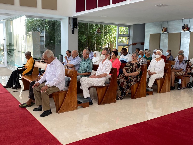 Director Ejecutivo de CONAPE participa en misa de aniversario del hogar San Francisco de Asís
