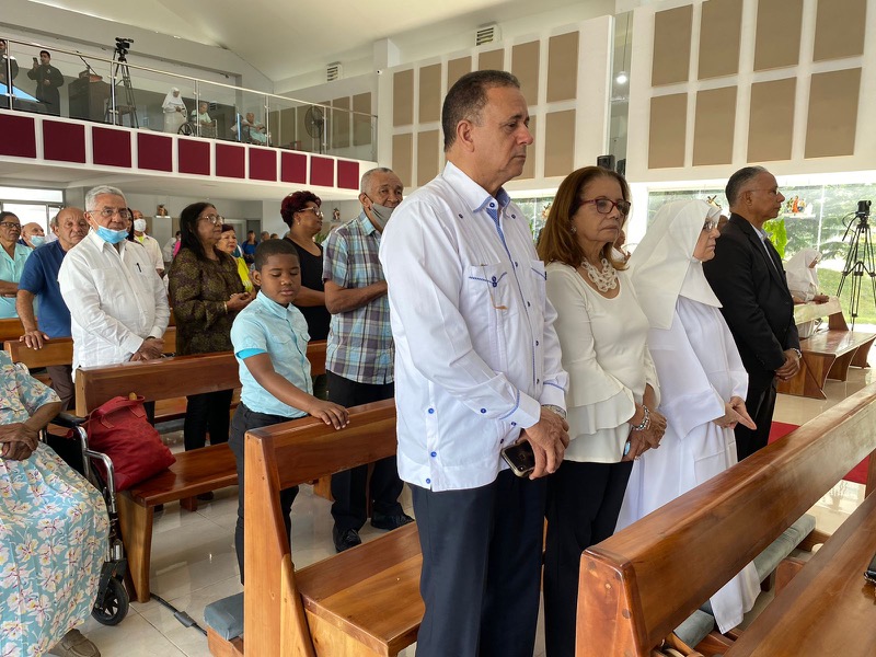 Director Ejecutivo de CONAPE participa en misa de aniversario del hogar San Francisco de Asís