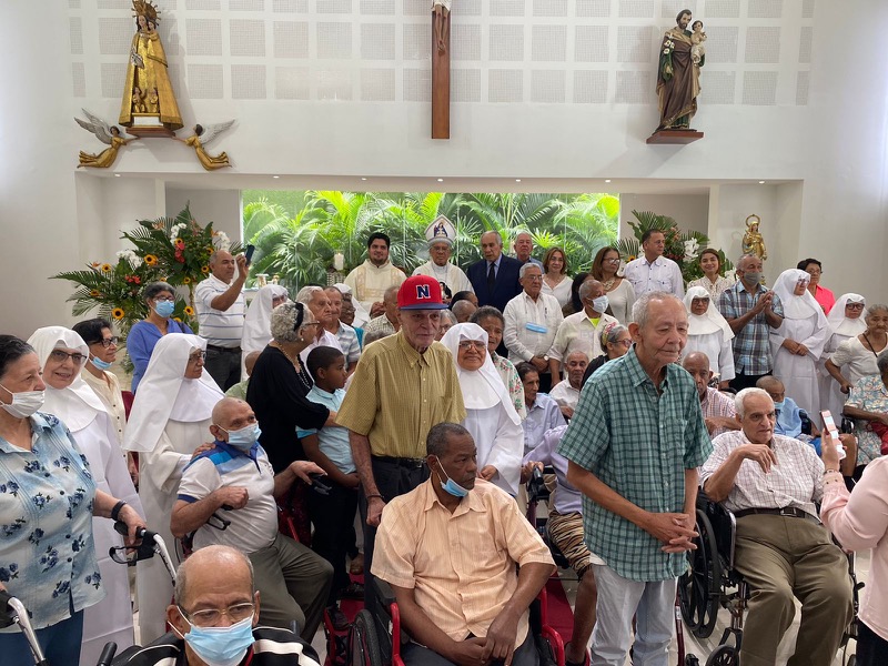 Director Ejecutivo de CONAPE participa en misa de aniversario del hogar San Francisco de Asís
