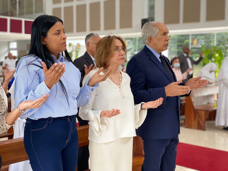 Director Ejecutivo de CONAPE participa en misa de aniversario del hogar San Francisco de Asís