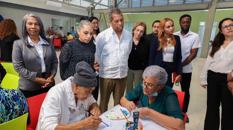 CONAPE recibe visita del Central Romana Corporatión en Centro Integral para A.M. Ciudad Juan Bosch