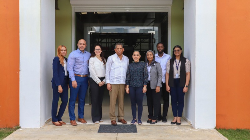 CONAPE recibe visita del Central Romana Corporatión en Centro Integral para A.M. Ciudad Juan Bosch