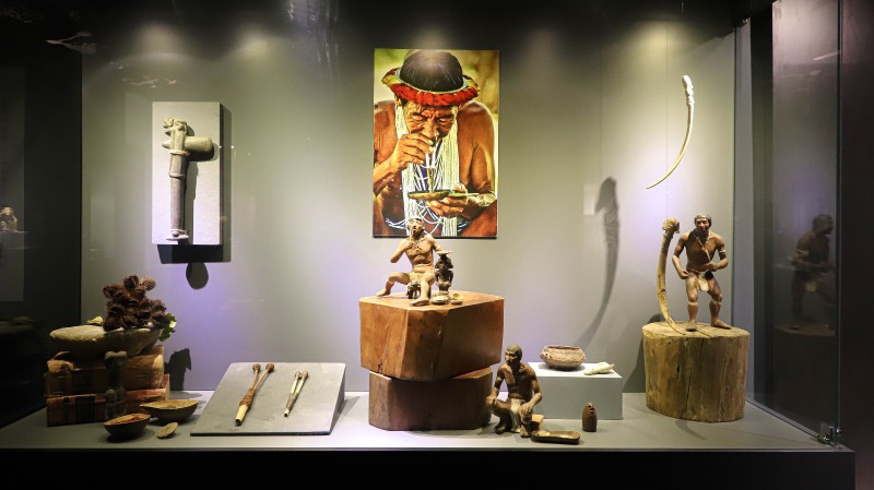 CONAPE realiza recorrido con adultos mayores en Museo del Hombre Dominicano