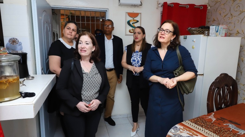 La Señora Claudia Mahler realizo visita de inspección al programa 