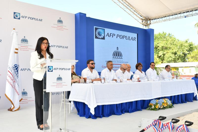 Presidencia, CONAPE Y AFP Popular inician trabajos de construcción de Hogar de Día en Pedernales