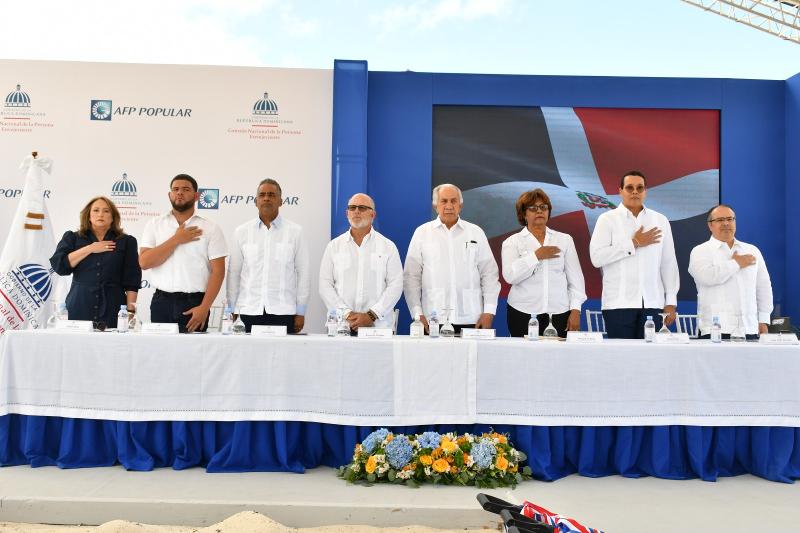 Presidencia, CONAPE Y AFP Popular inician trabajos de construcción de Hogar de Día en Pedernales