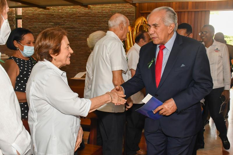 Dir. Ejecutivo de CONAPE, participo en la misa del centenario del Hospicio San Vicente de Paúl
