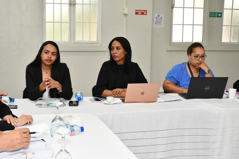 Dir. Ejecutivo de CONAPE dirige reunión para evaluar resultados del programa Familia de Cariño
