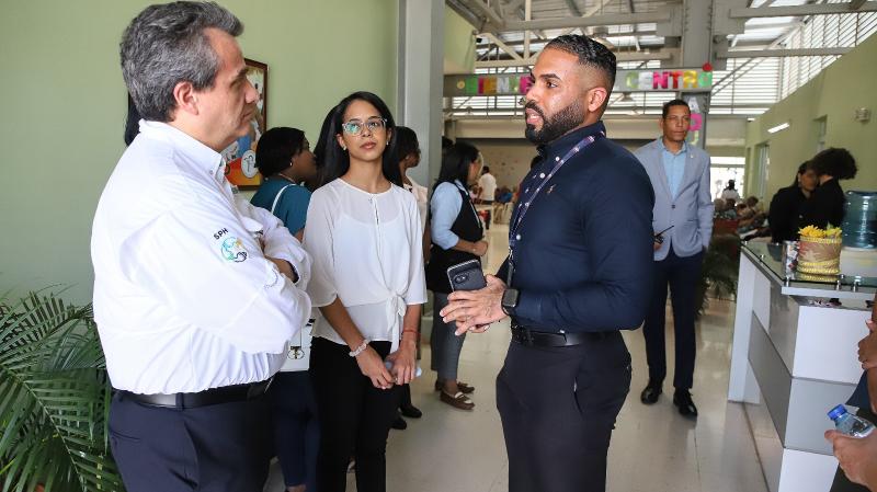 CONAPE recibió representantes de instituciones en Centro Integral para A.M. Ciudad Juan Bosch