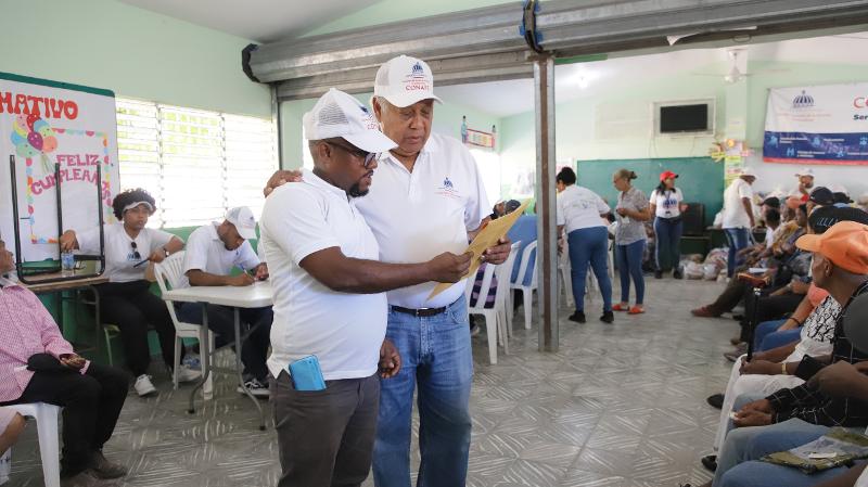 CONAPE participa Jornada de Inclusión Social en el Municipio de Juan de Herrera, provincia San Juan