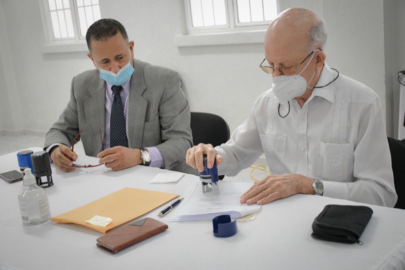 CONAPE firma convenio con Hogar de Ancianos Nuestra Señora de Fátima