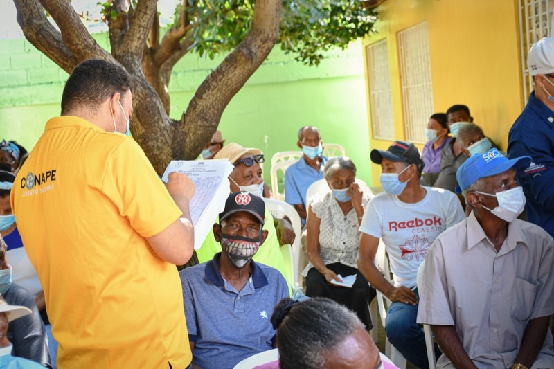 CONAPE realiza Jornada de Inclusión Social en el sector Los Guandules