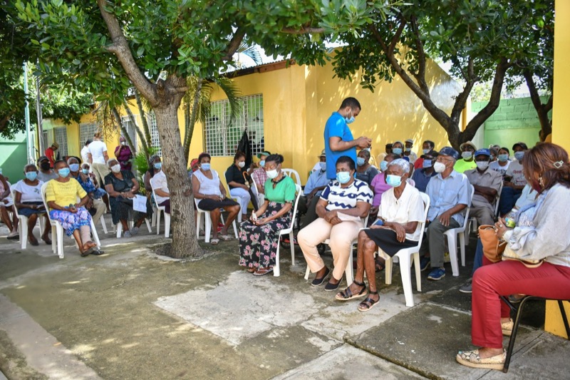CONAPE realiza Jornada de Inclusión Social en el sector Los Guandules