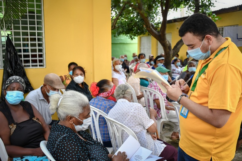 CONAPE realiza Jornada de Inclusión Social en el sector Los Guandules
