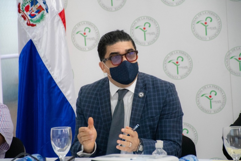 Coordinador General del Gabinete de la Familia y el Dir. Ejecutivo del CONAPE se reunen