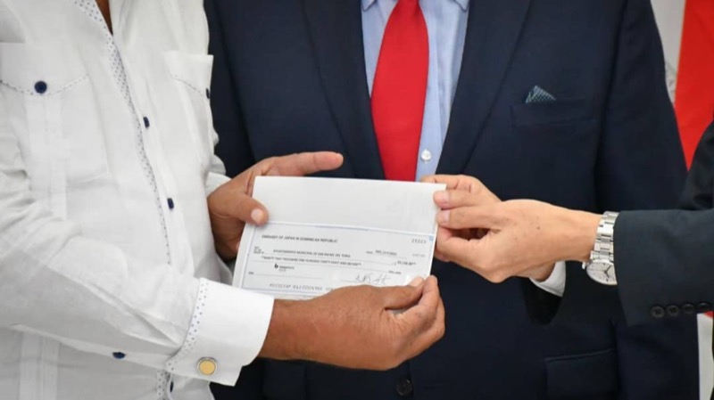 La embajada de Japón donó RD$5.2 millones para la construcción de un asilo