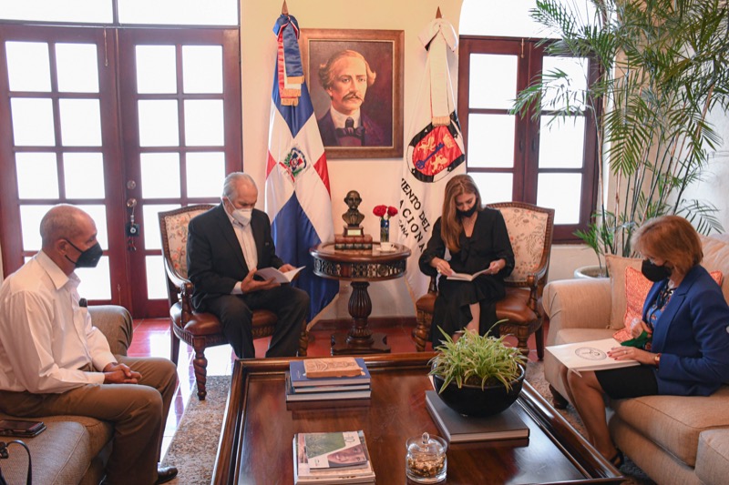 Visita a la Alcaldesa del Distrito Nacional