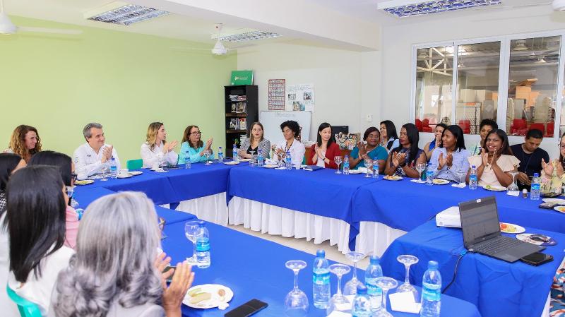 CONAPE recibió representantes de instituciones en Centro Integral para A.M. Ciudad Juan Bosch