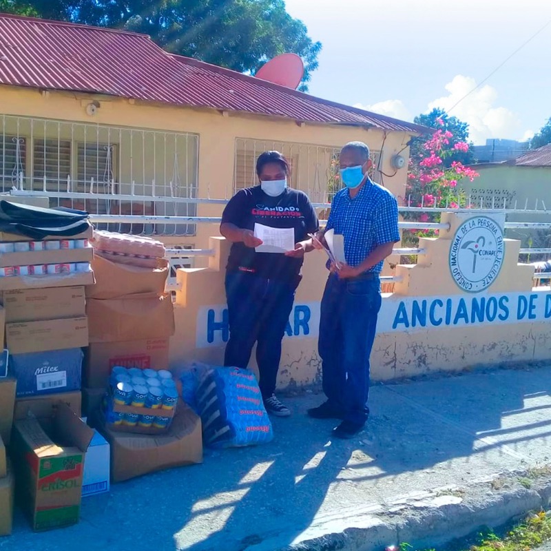 CONAPE continua entrega de alimentos a Hogares de la región Sur