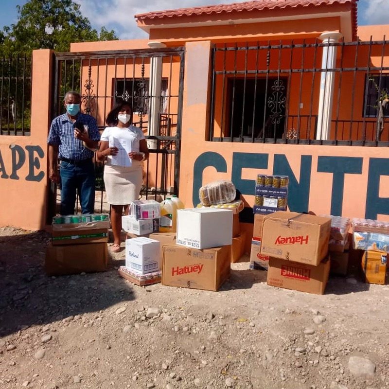 CONAPE continua entrega de alimentos a Hogares de la región Sur