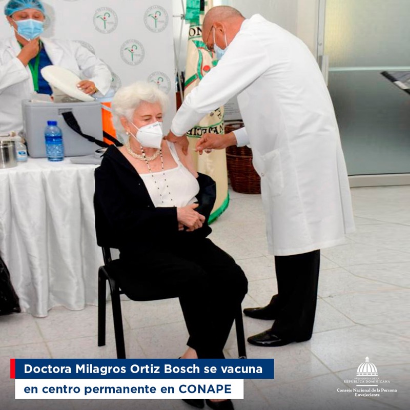 Doctora Milagros Ortiz Bosch se vacua en centro permanente en CONAPE