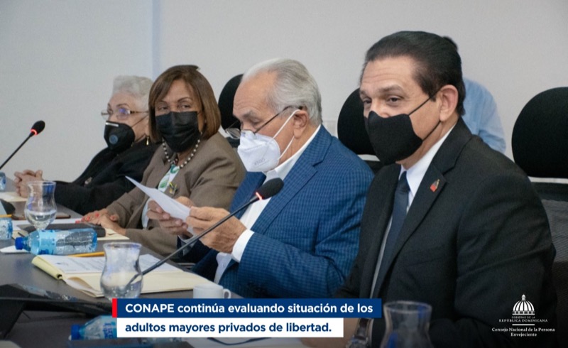 CONAPE continua evaluando situación de los adultos mayores privados de libertad.