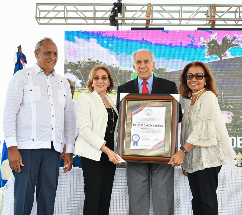 García Ramírez declarado hijo adoptivo de San Rafael de Yuma