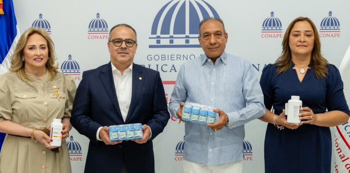 CONAPE recibe donación de medicamentos y alimento