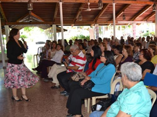 CONAPE imparte charla sobre envejecimiento activo y  productivo a pensionados del BANRESERVAS