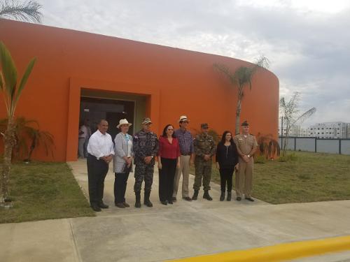 DIRECTORA DE CONAPE MUESTRA MINISTRO DE LA PRESIDENCIA LOS AVANCES DEL CENTRO DE SABIDURÍA EN CIUDAD JUAN BOSCH