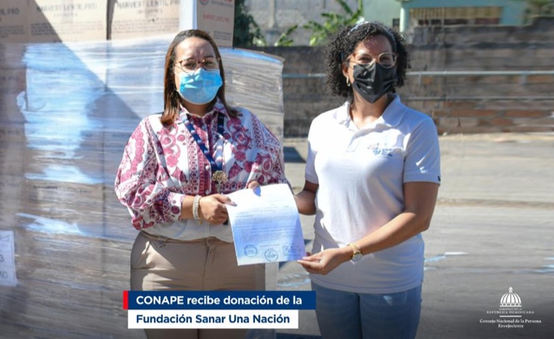 Sanar Una Nación entrega cientos de insumos médicos a CONAPE