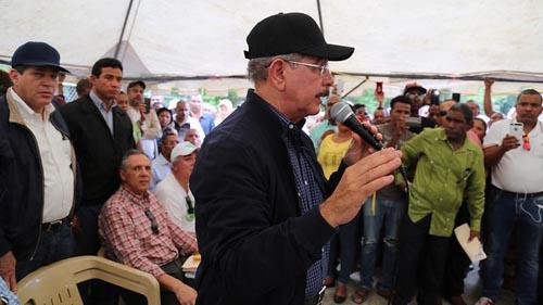 Danilo Medina presenta proyecto desarrollo sostenible prometido en Neyba e Independencia